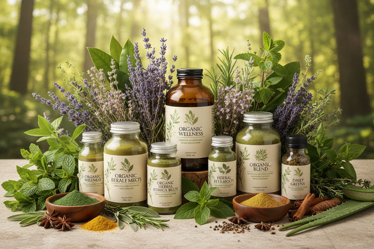 Herbal & Organic Products Collection