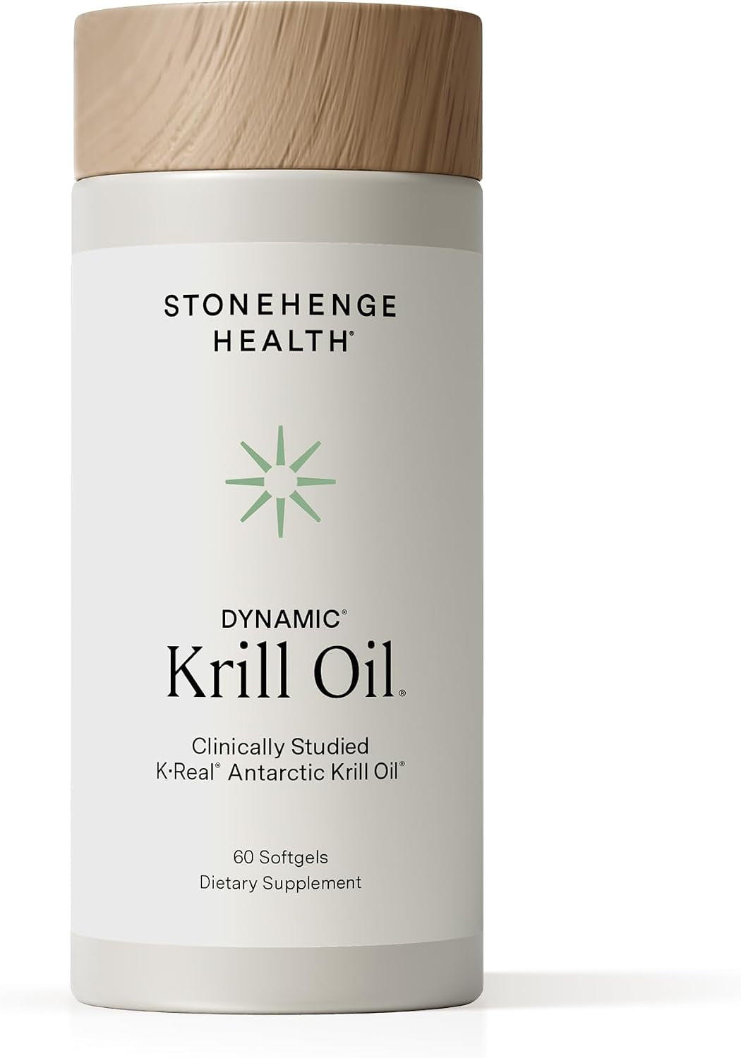 Dynamic Krill Oil 1600mg – Premium Antarctic Omega-3 Supplement with EPA, DHA, Phospholipids & 2mg Astaxanthin – Promotes Heart, Brain, Skin, Joint, and Eye Health – 60 Softgels